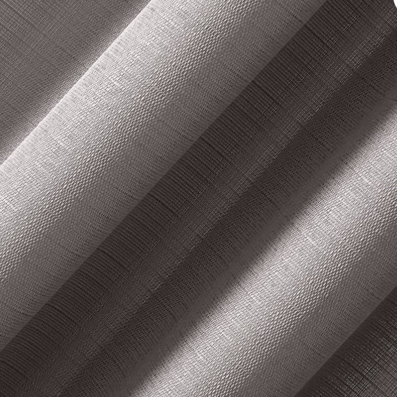 Mainstays textured Gray mod curtain one panel 38“ x 84“ new linen like texture - Picture 5 of 7